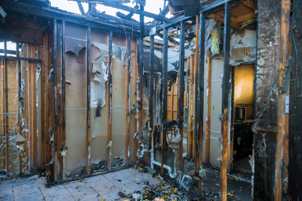 Professional Fire Board Up technician working in Hudson, WI